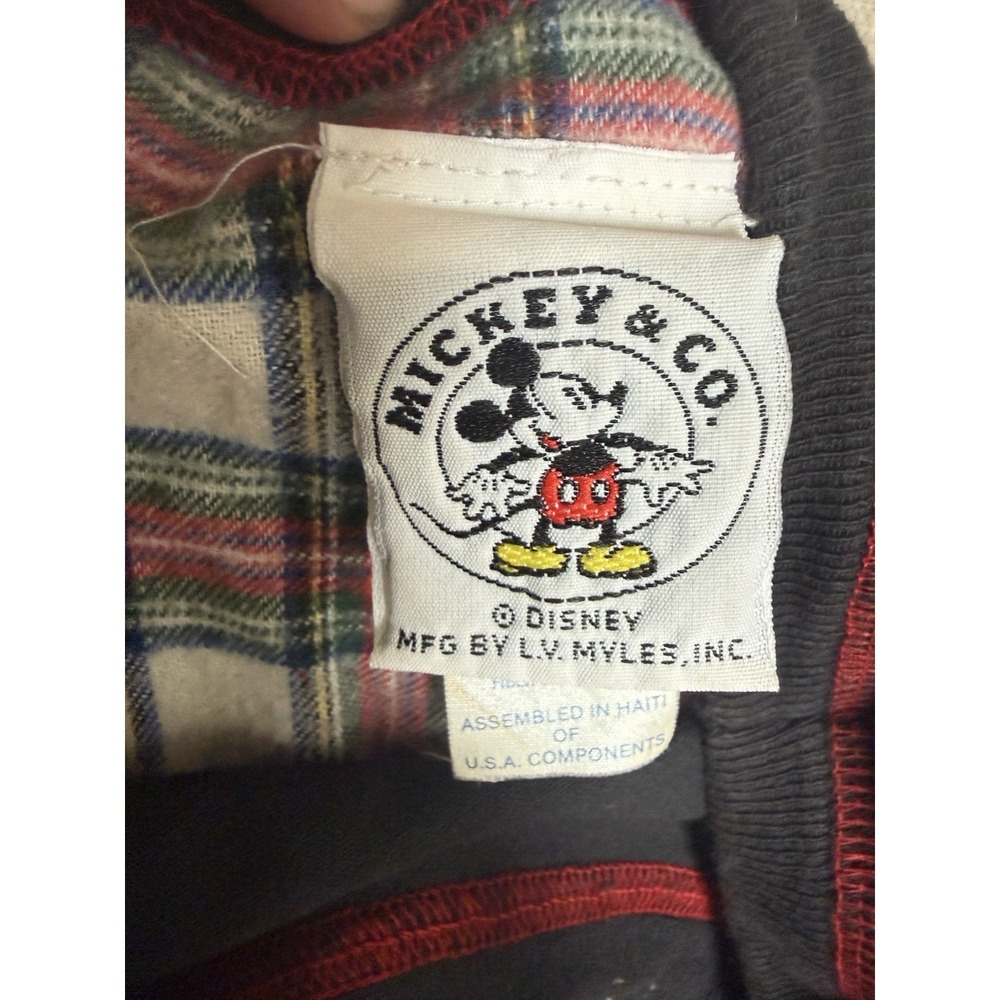 VTG 90s Mickey Mouse Shirt Women's Large - Picture 3 of 4